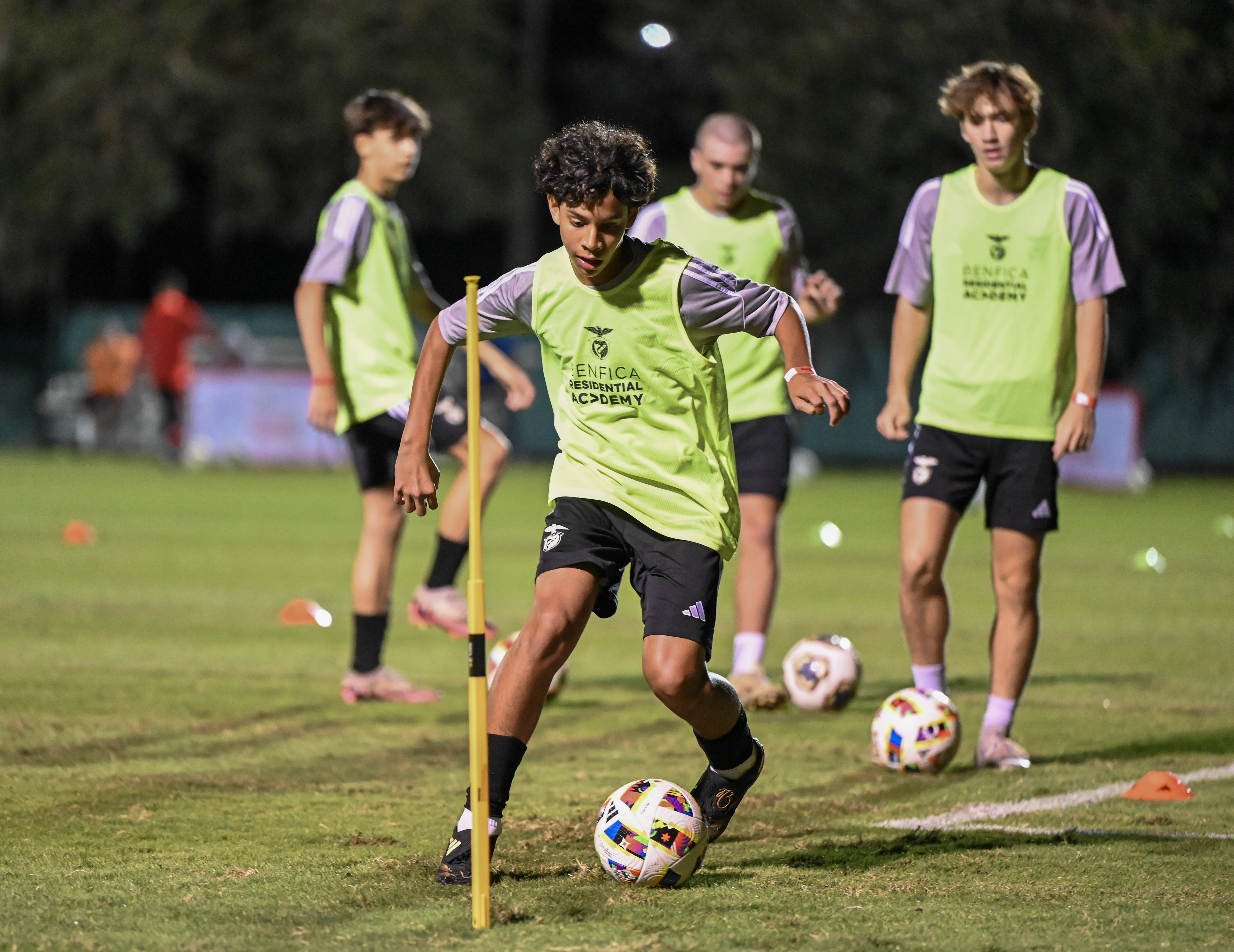 Benfica Residential Academy training session