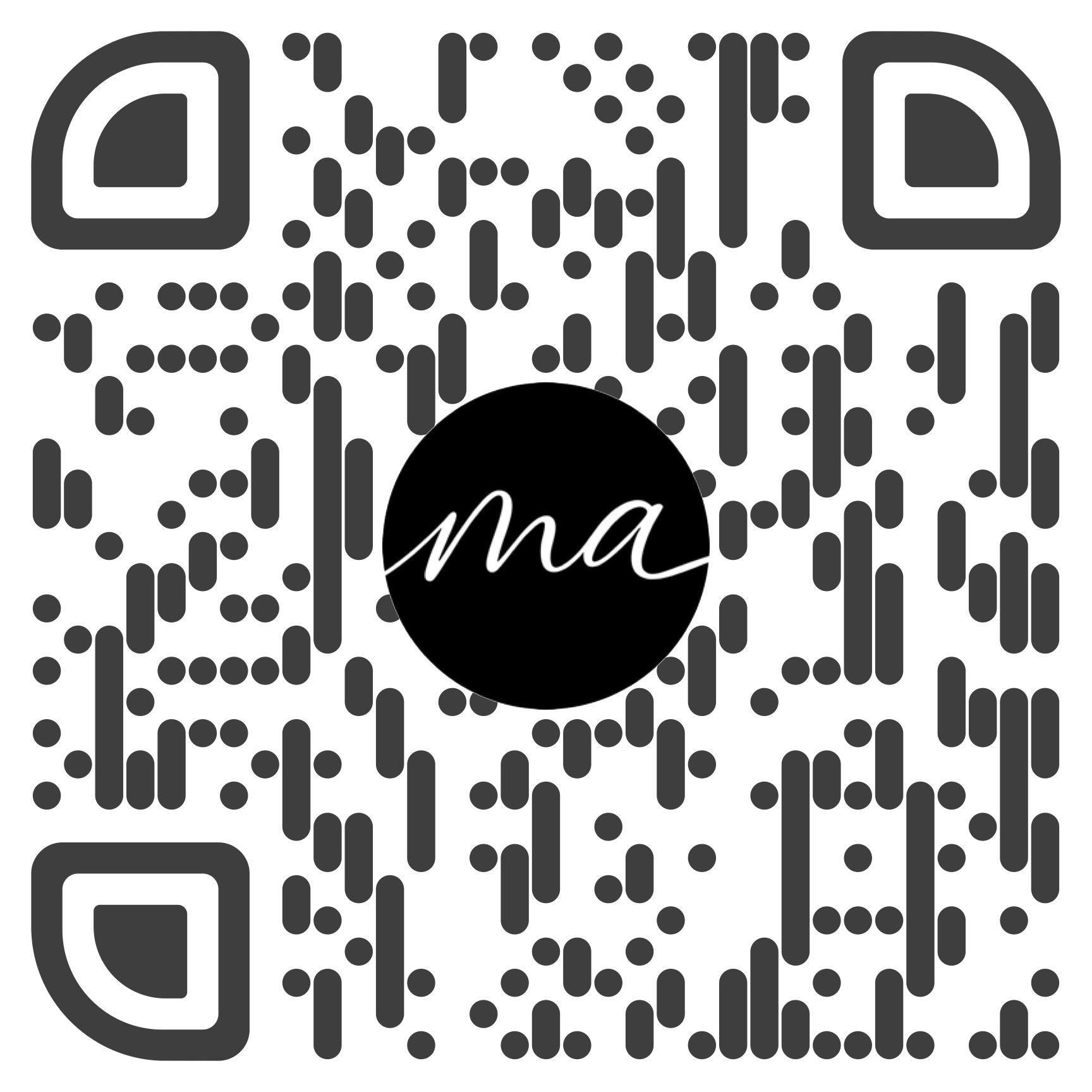 QR code to get to link-in-bio.