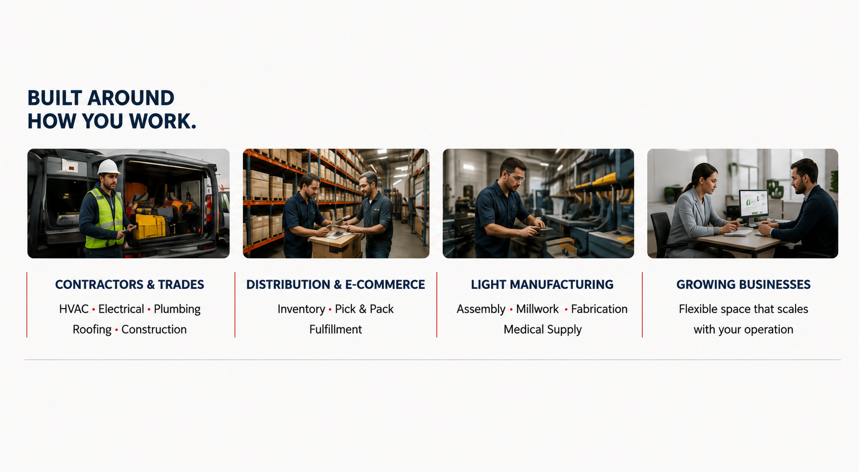 Built Around How You Work - The FlexPros