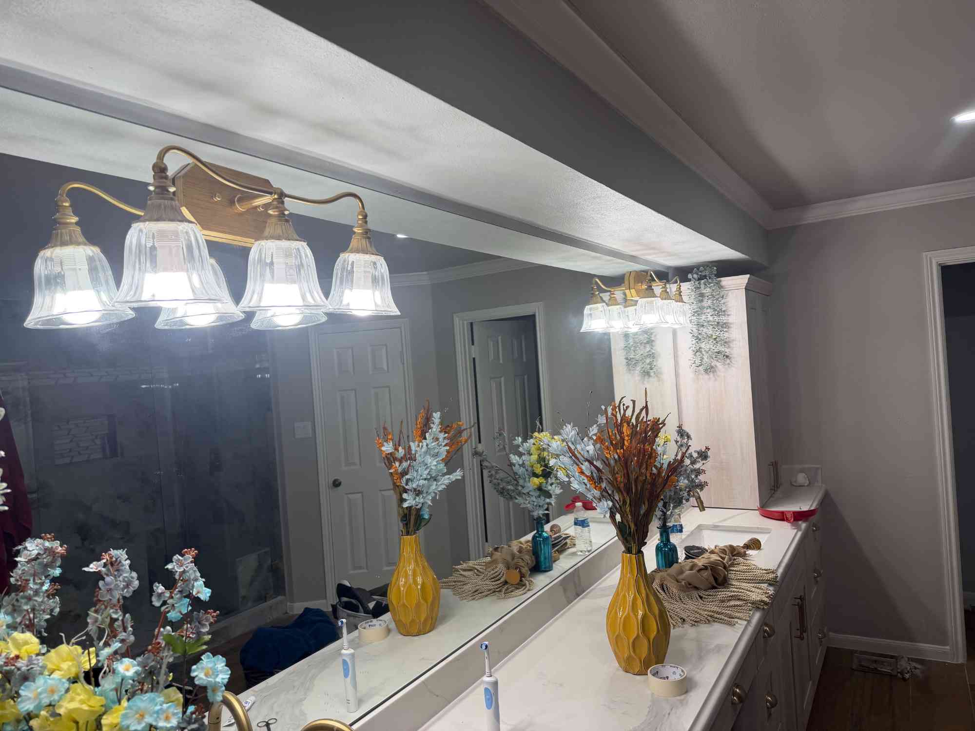 Harvest Electrical project photo — job site electrical work.