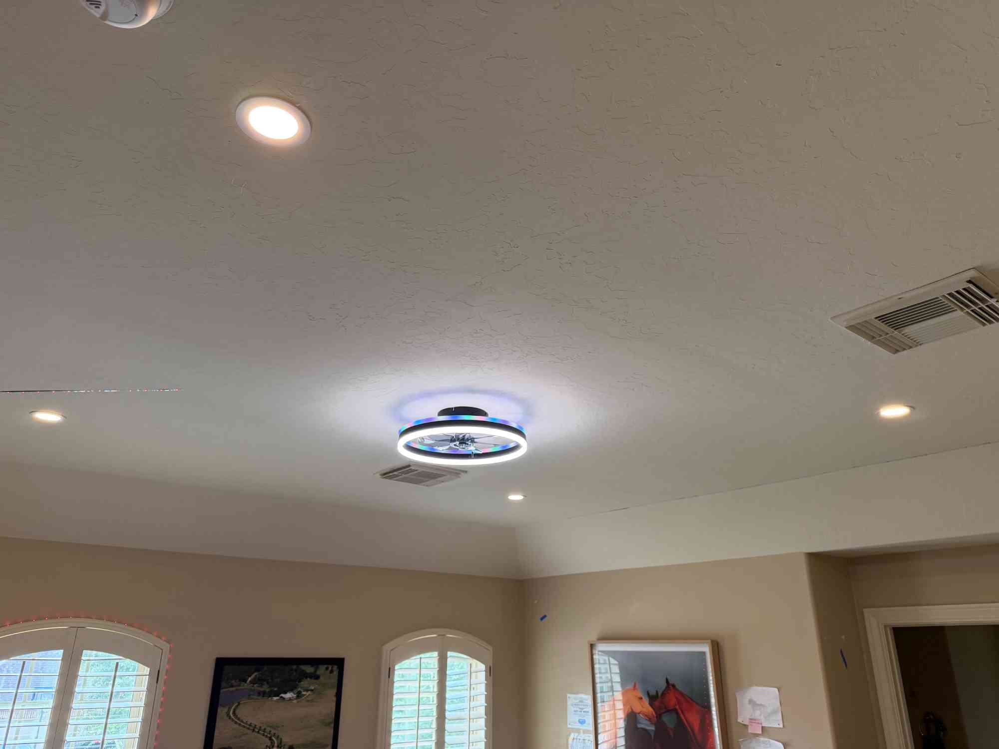 Harvest Electrical project photo — on-site electrical components.
