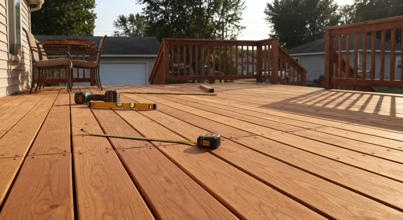 Deck repair and maintenance