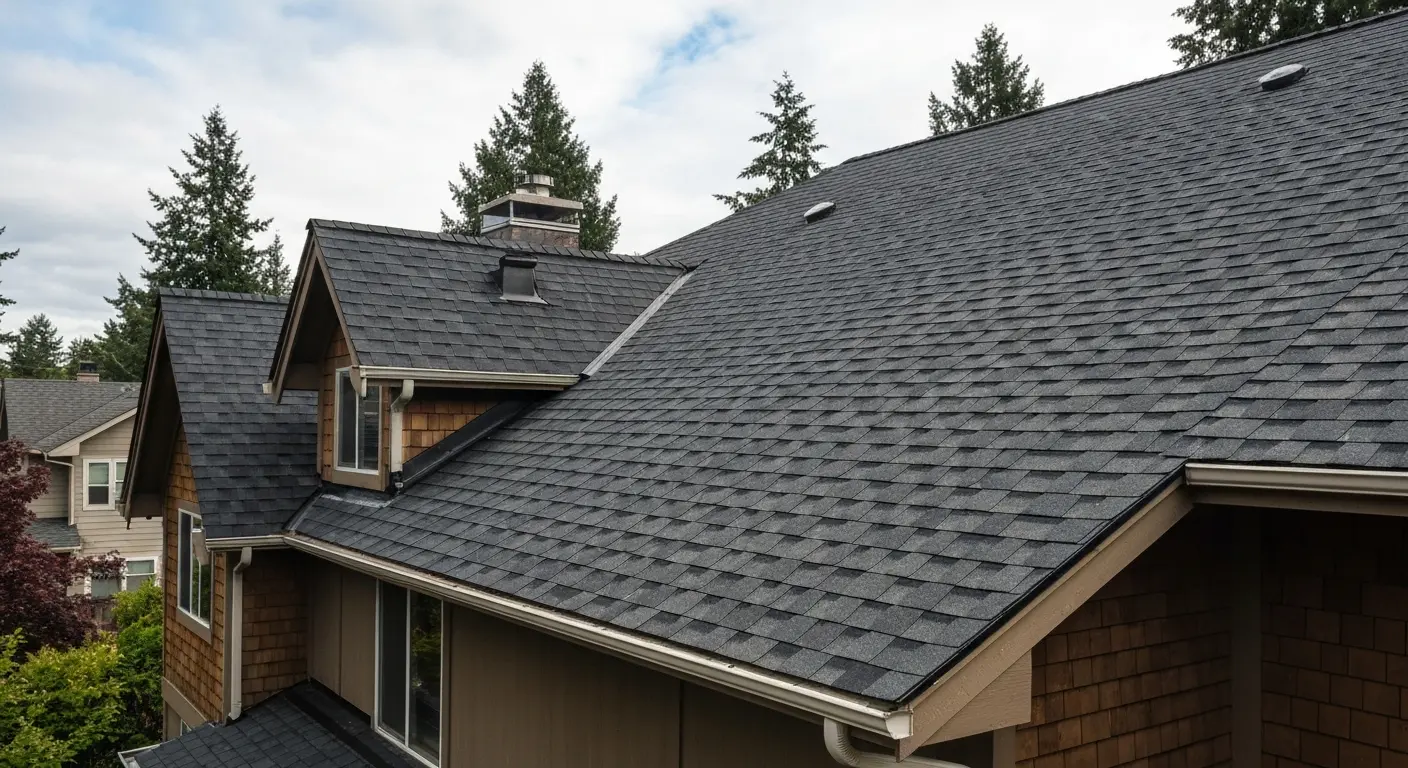 Residential roof installation