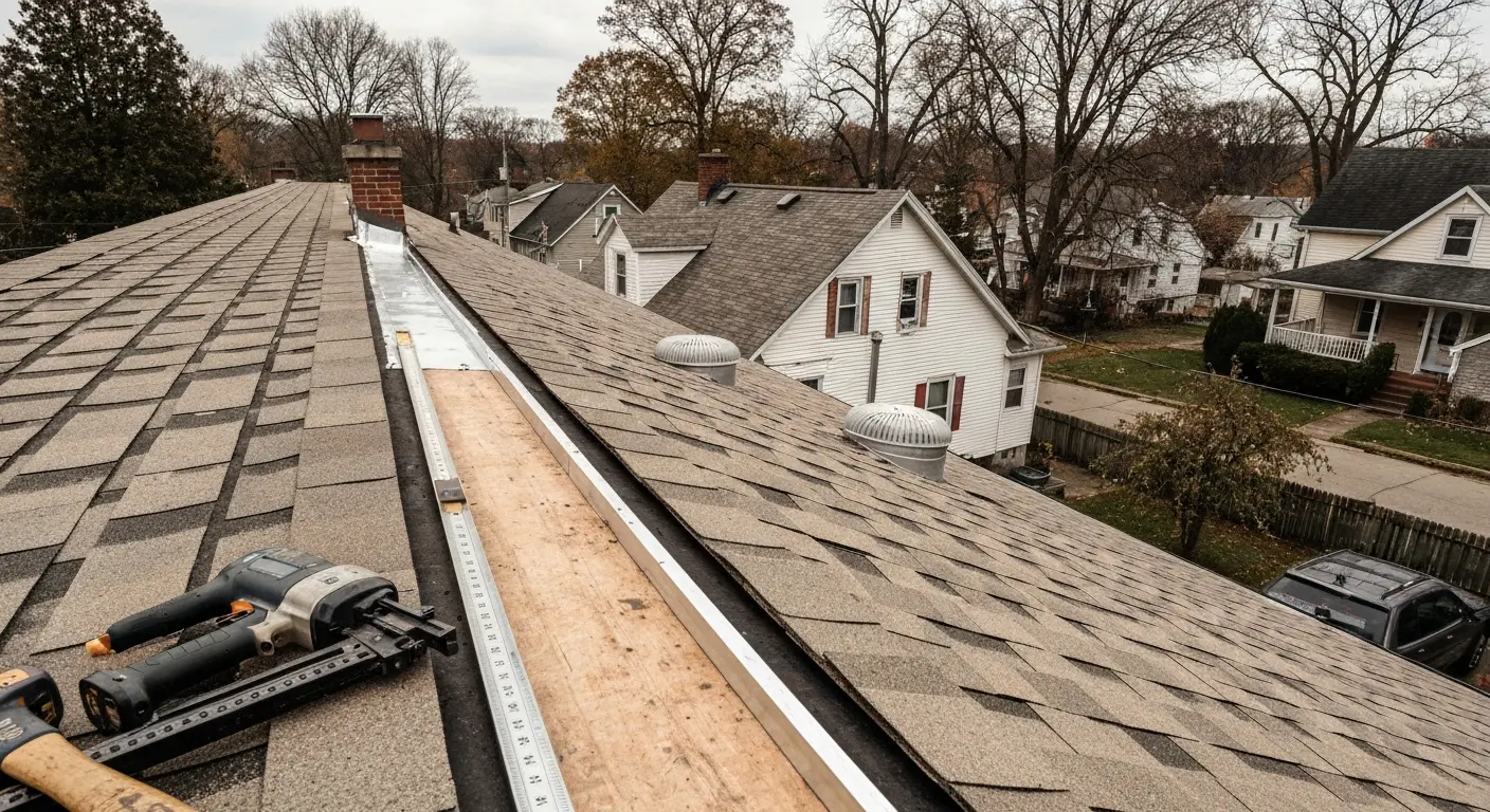 Roof replacement project