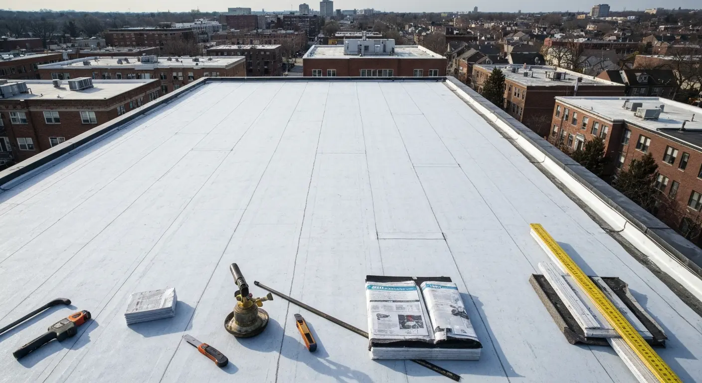 Commercial roof replacement