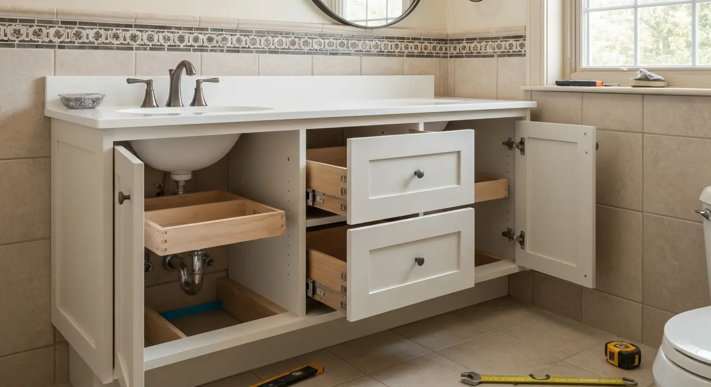 Bathroom cabinet vanity