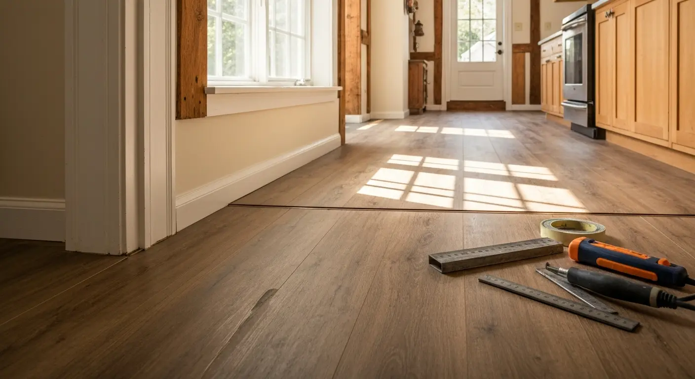 Vinyl flooring installation