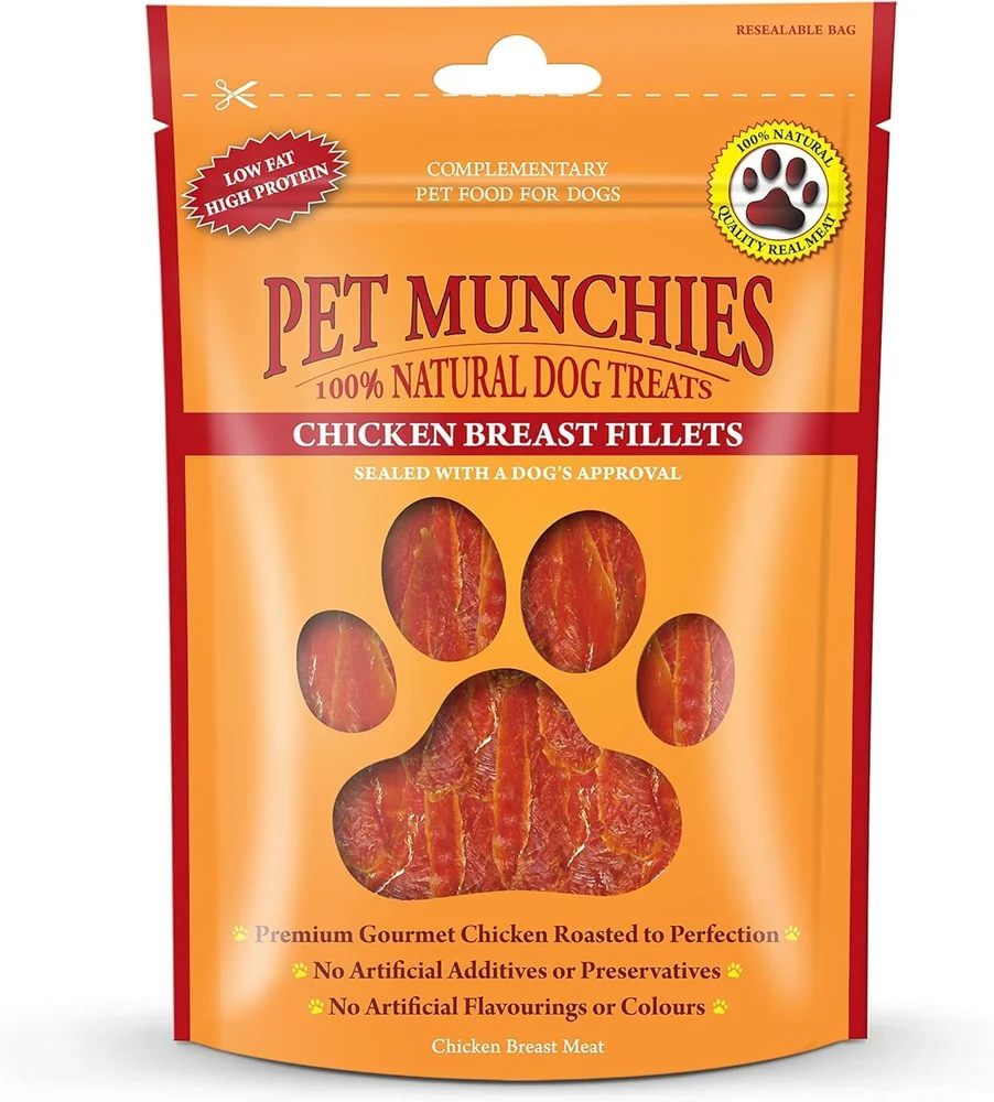 Pet Munchies Chicken Breast Fillets Dog Treats