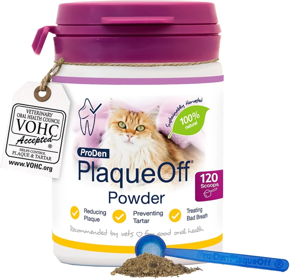 ProDen PlaqueOff 40g Dental Powder for Cats