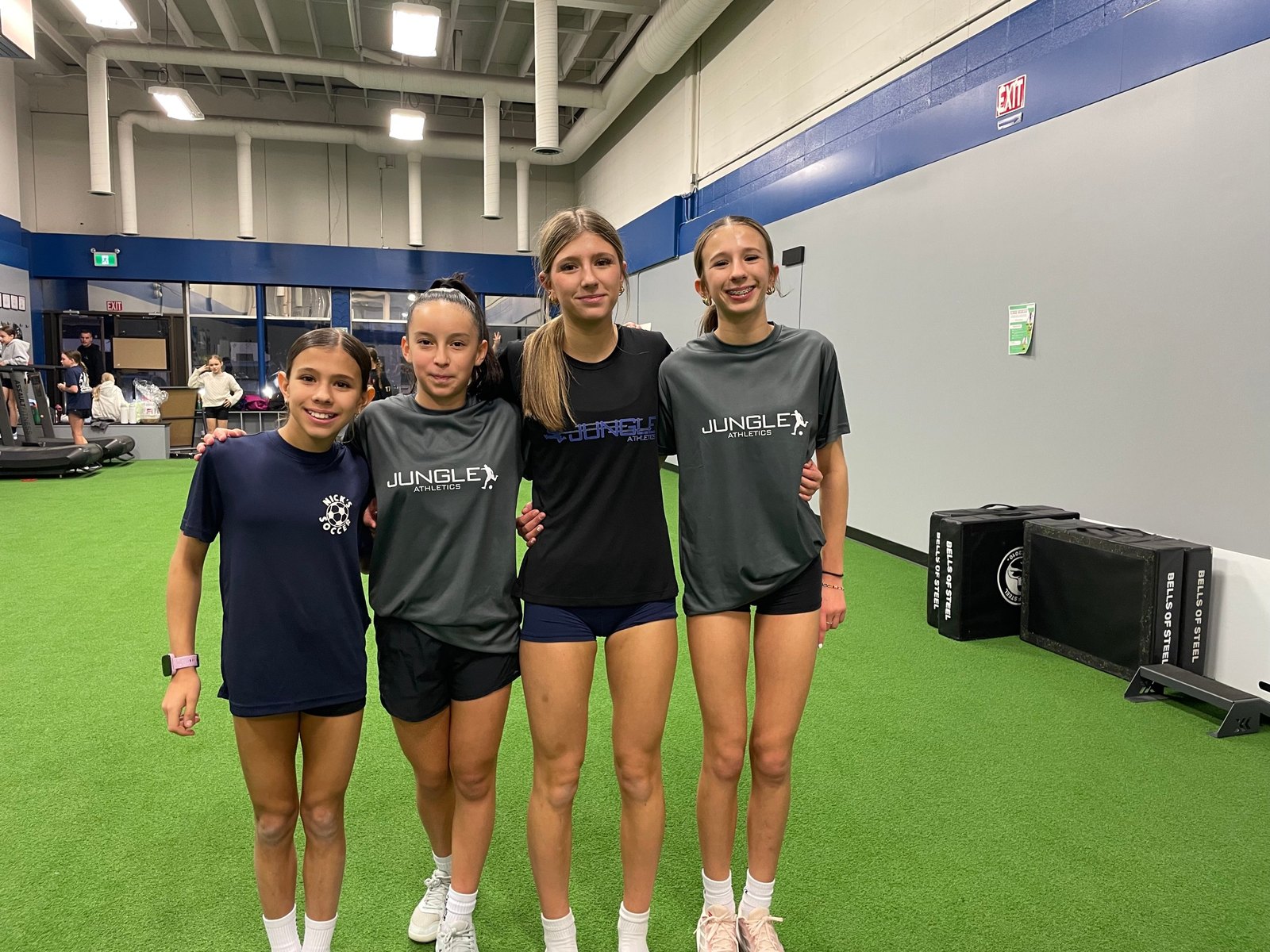 Young soccer players who trained at Jungle Athletics Calgary and made APDL
