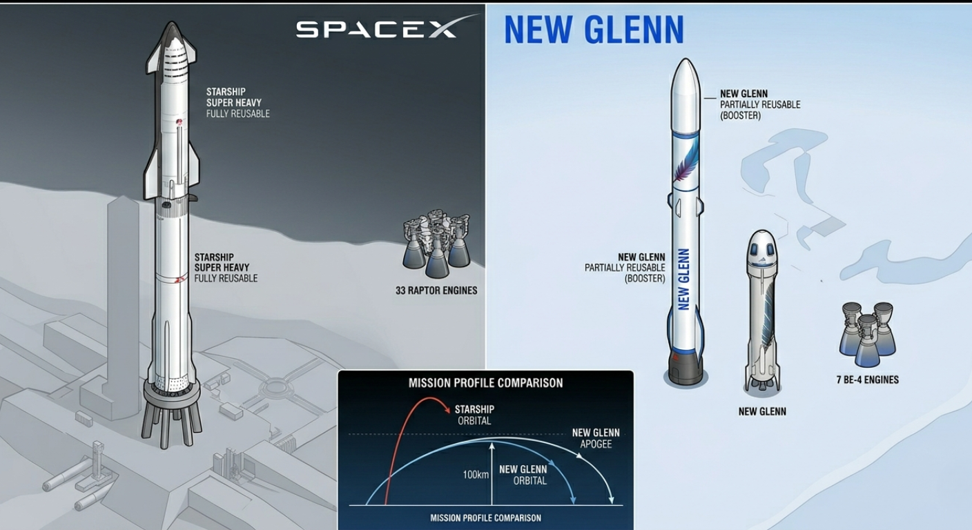 spacex vs blue origin