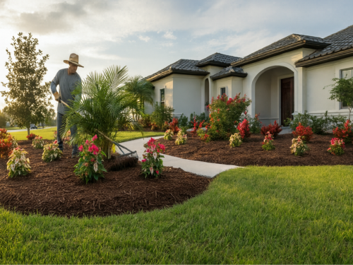Mulch Installation in Sarasota