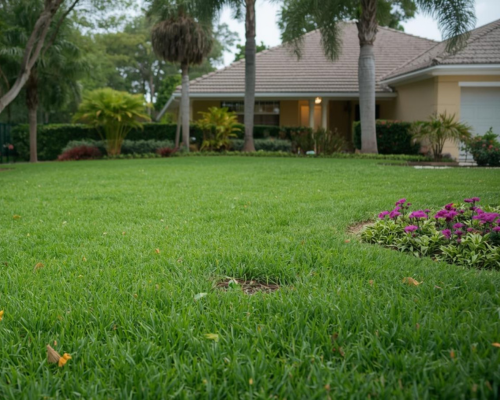 Sarasota Mulch Installation