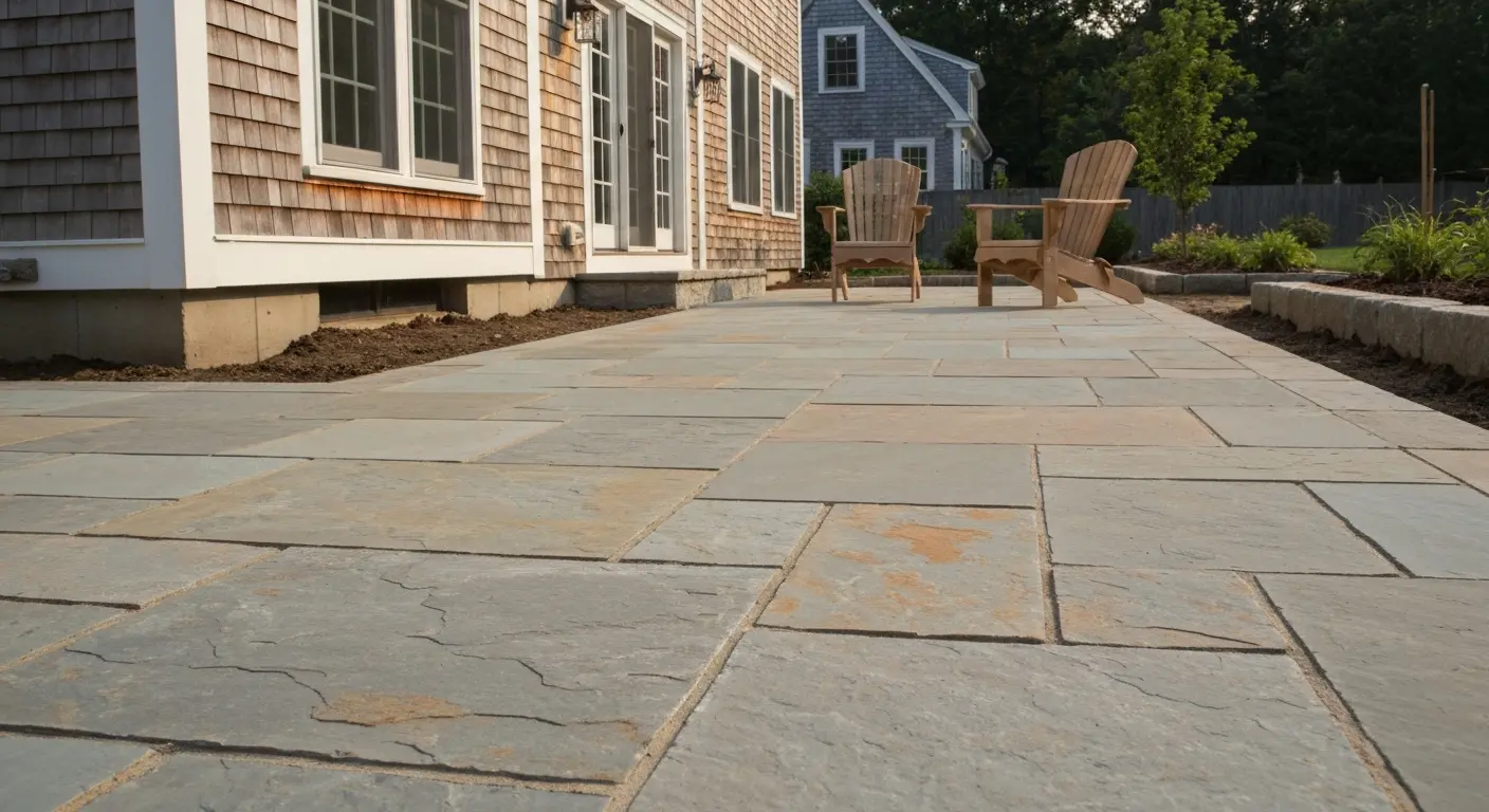 Stone patio