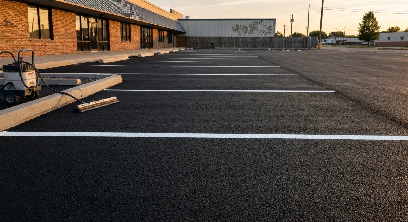 Commercial lot repair