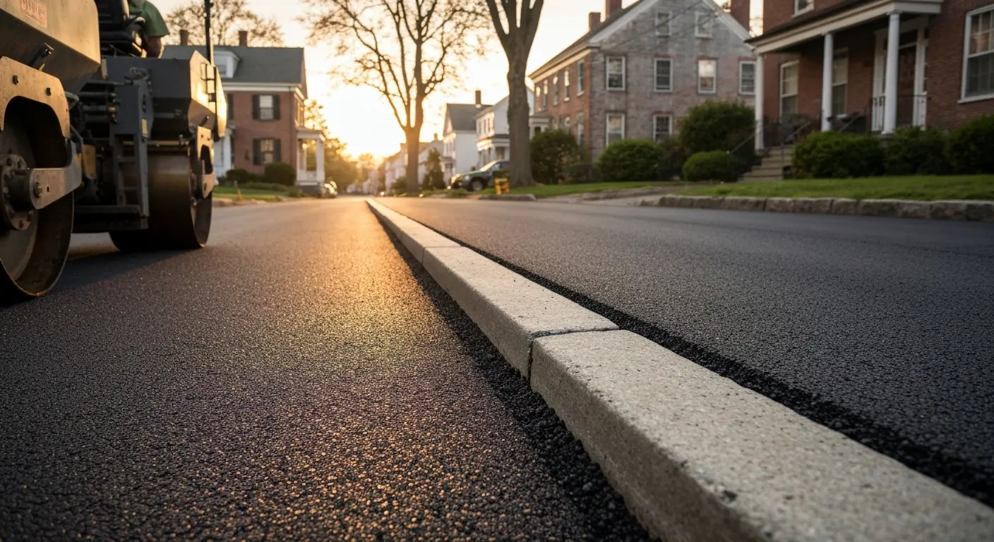 Asphalt paving project
