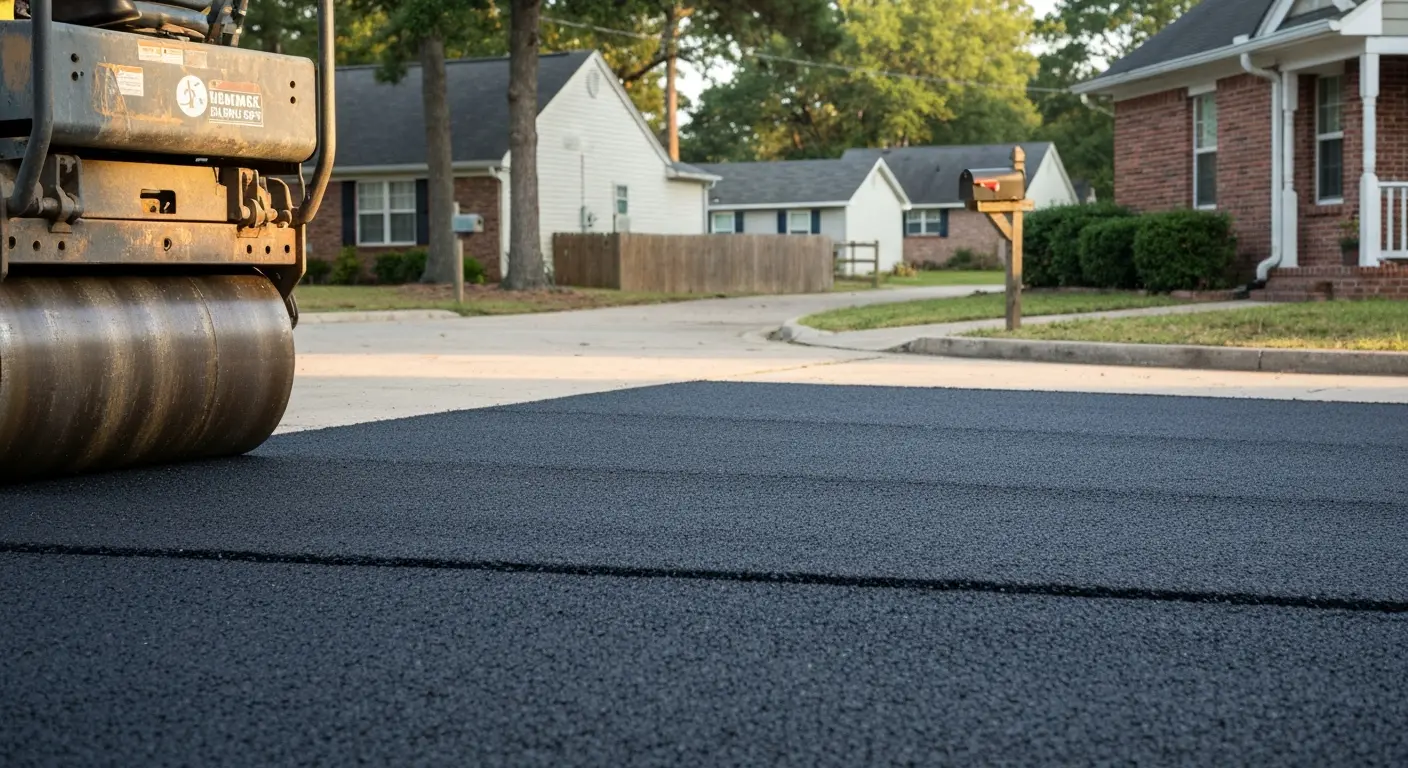 Asphalt millings project