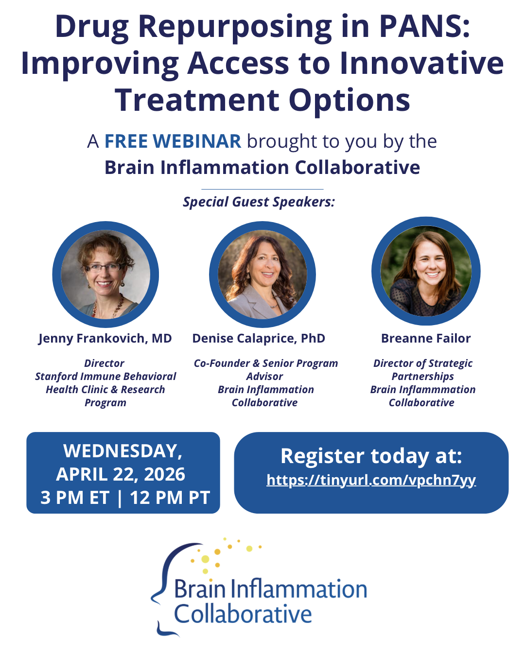 Brain Inflammation Collaborative Webinar