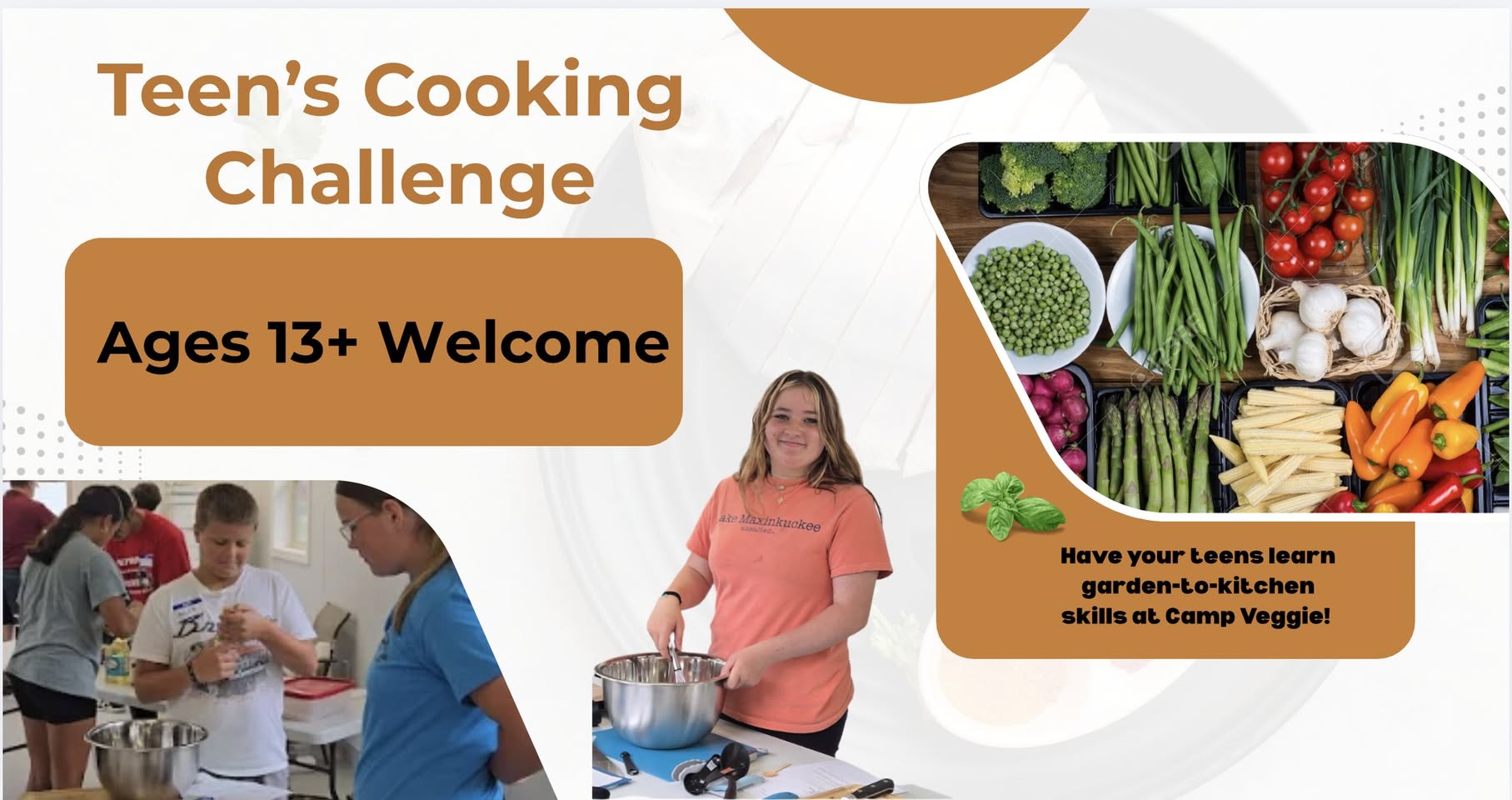 Camp Veggie Teen Cooking Challenge