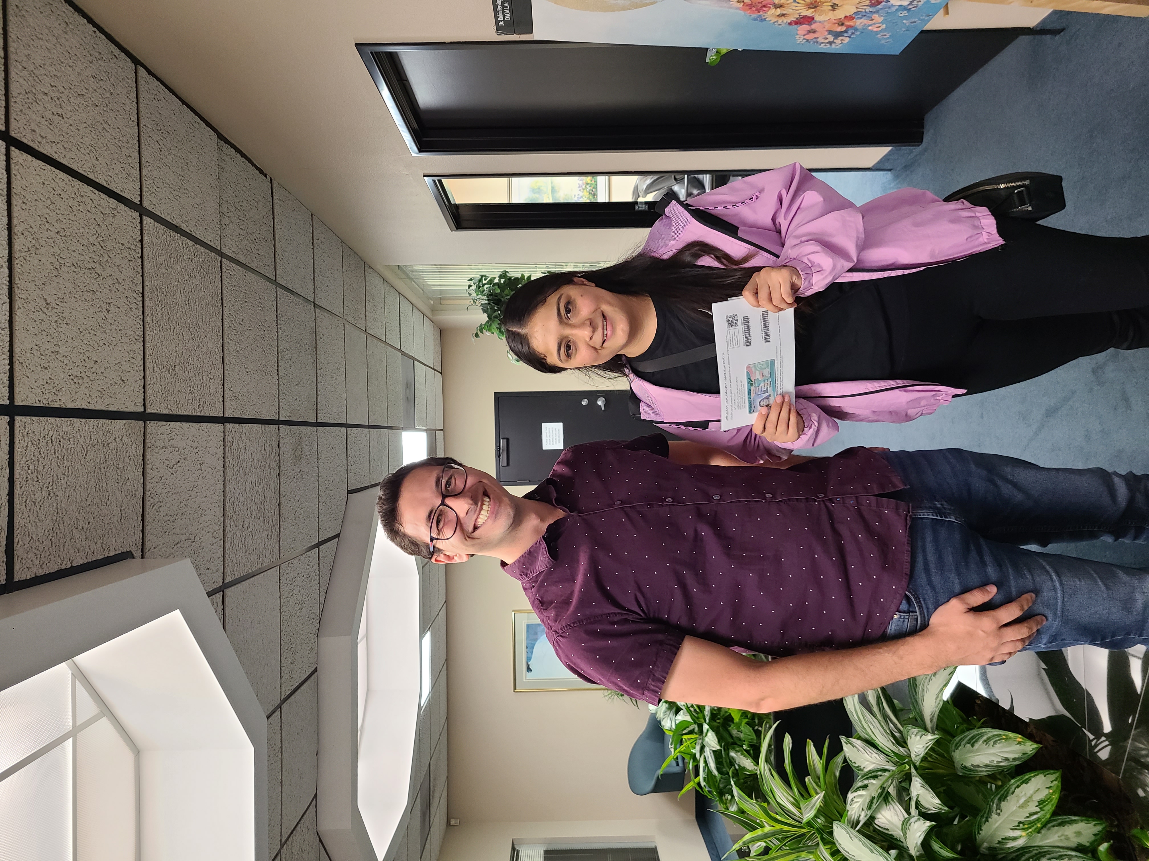 Attorney Esparza with client
