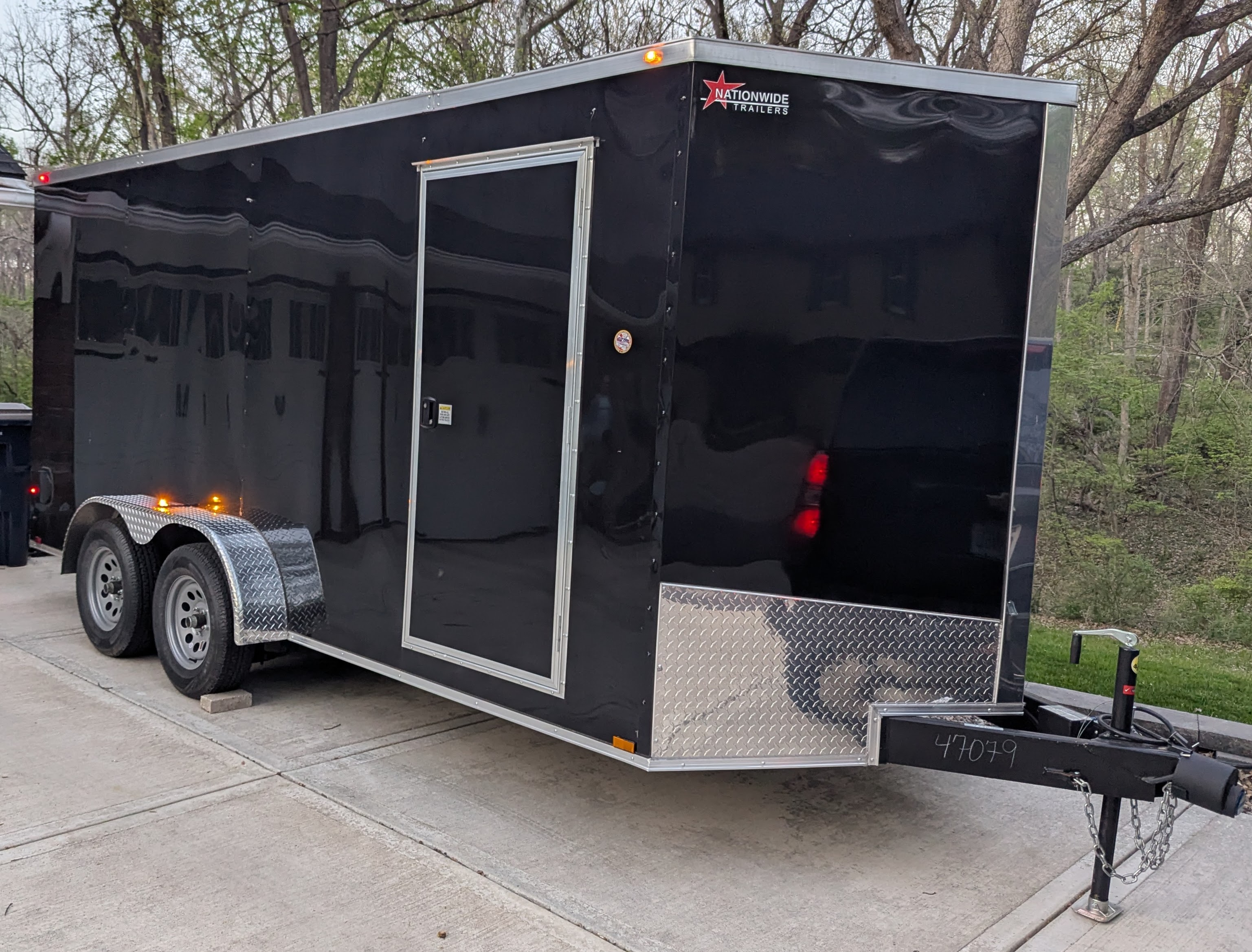 7x16 Enclosed Cargo Trailer rental in Kansas City, MO