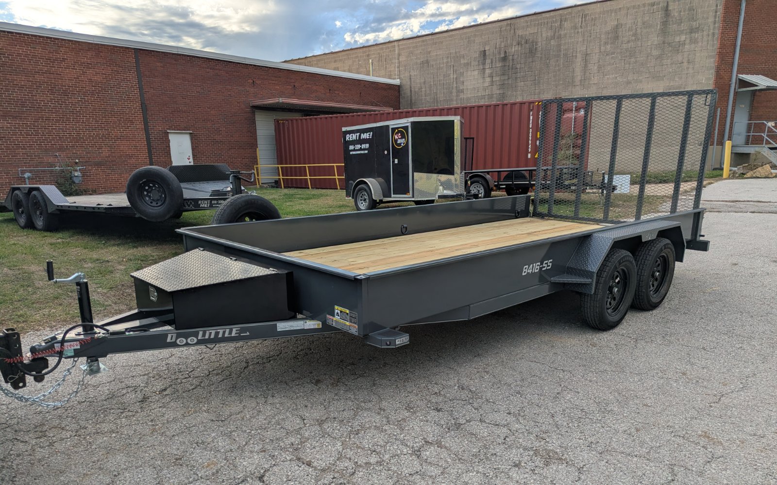 84x16 Utility Trailer rental in Kansas City, MO
