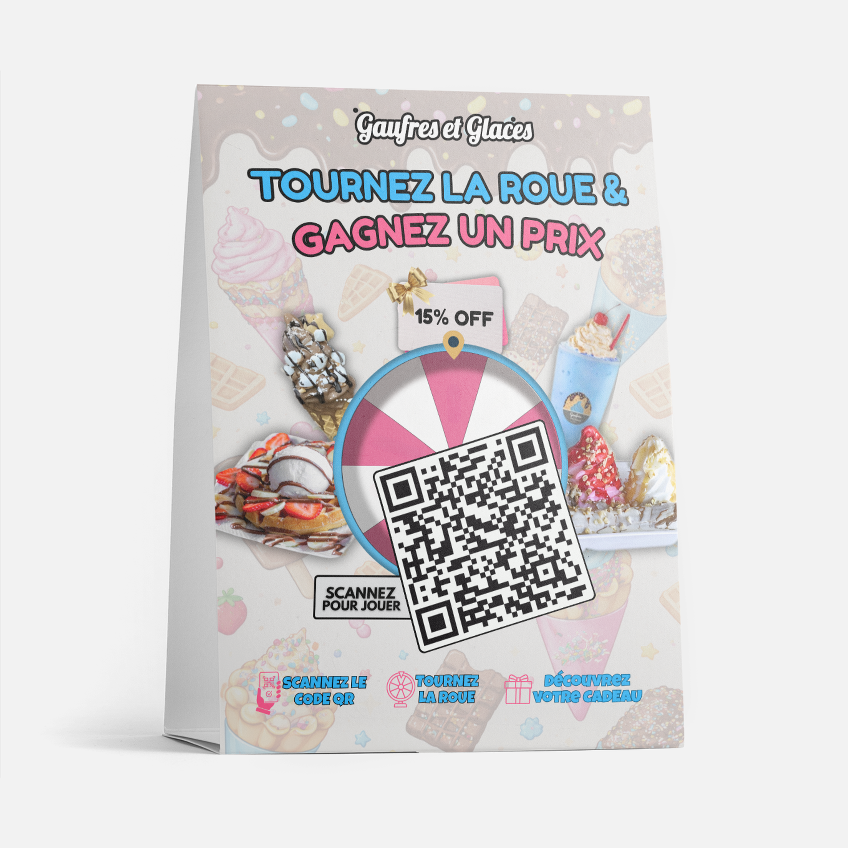 Chevalet Gaufres et Glaces