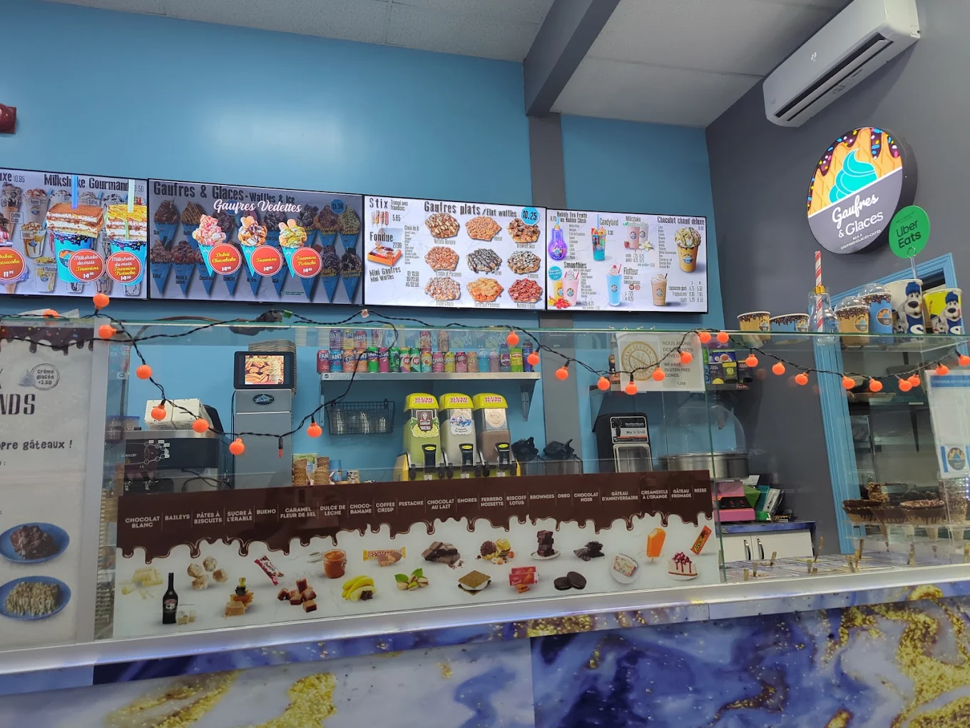 Gaufres et Glaces