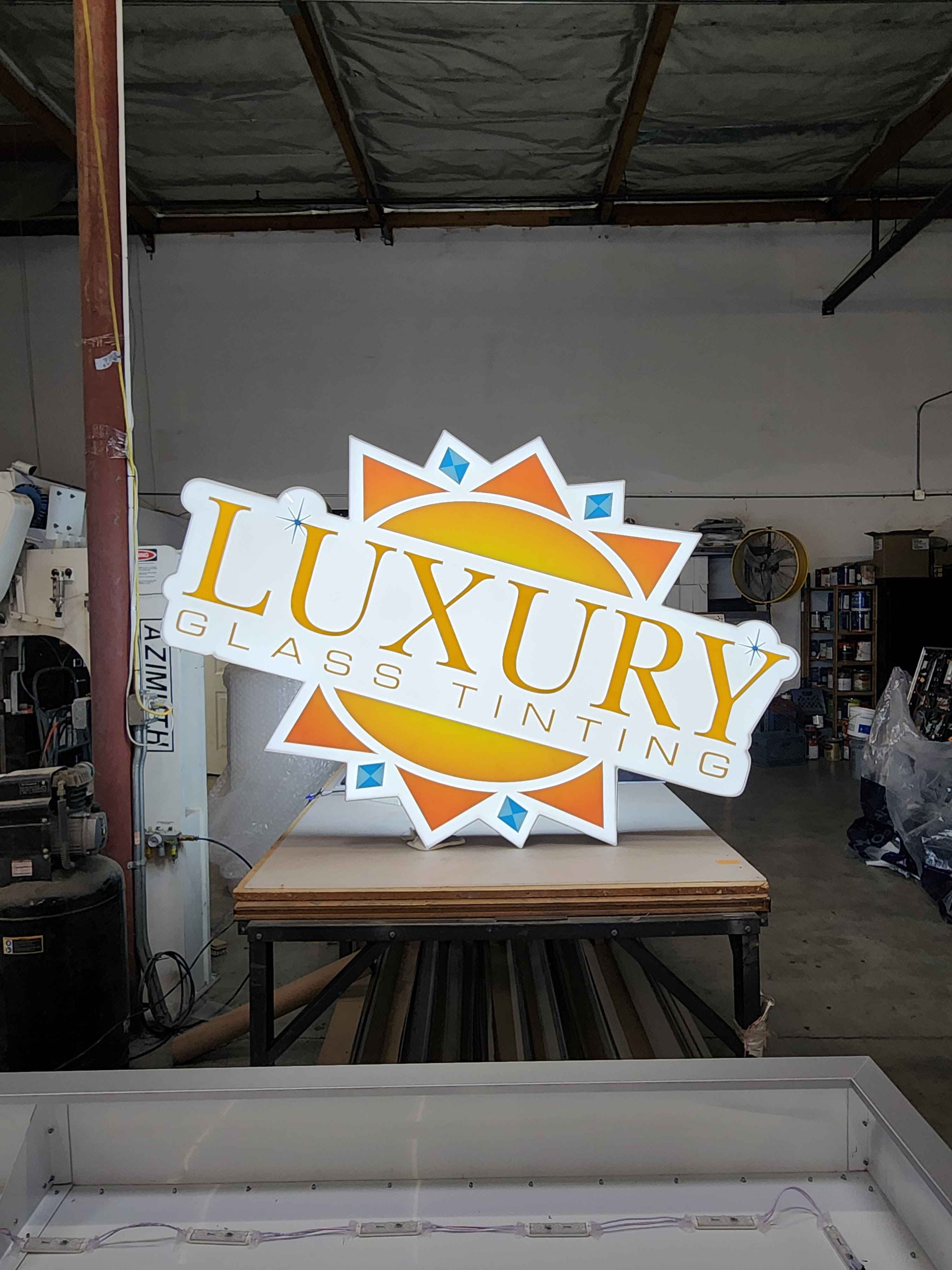 Light Box Sign Fabrication