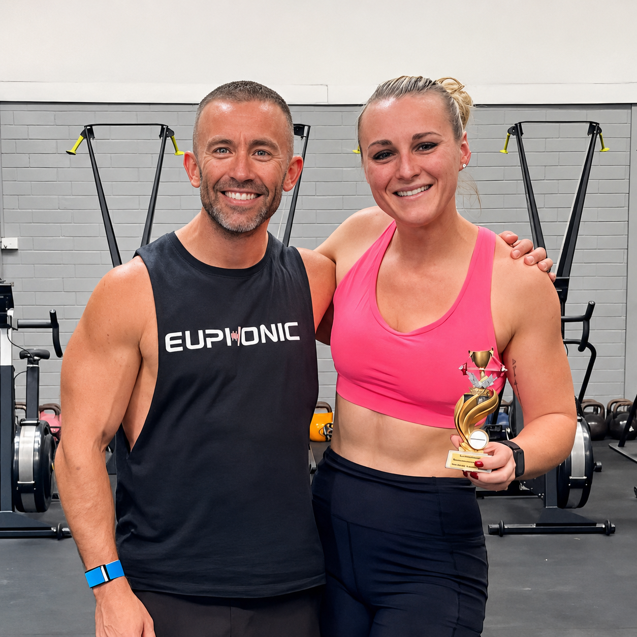 Matt at Euphonic Fitness with Rocky