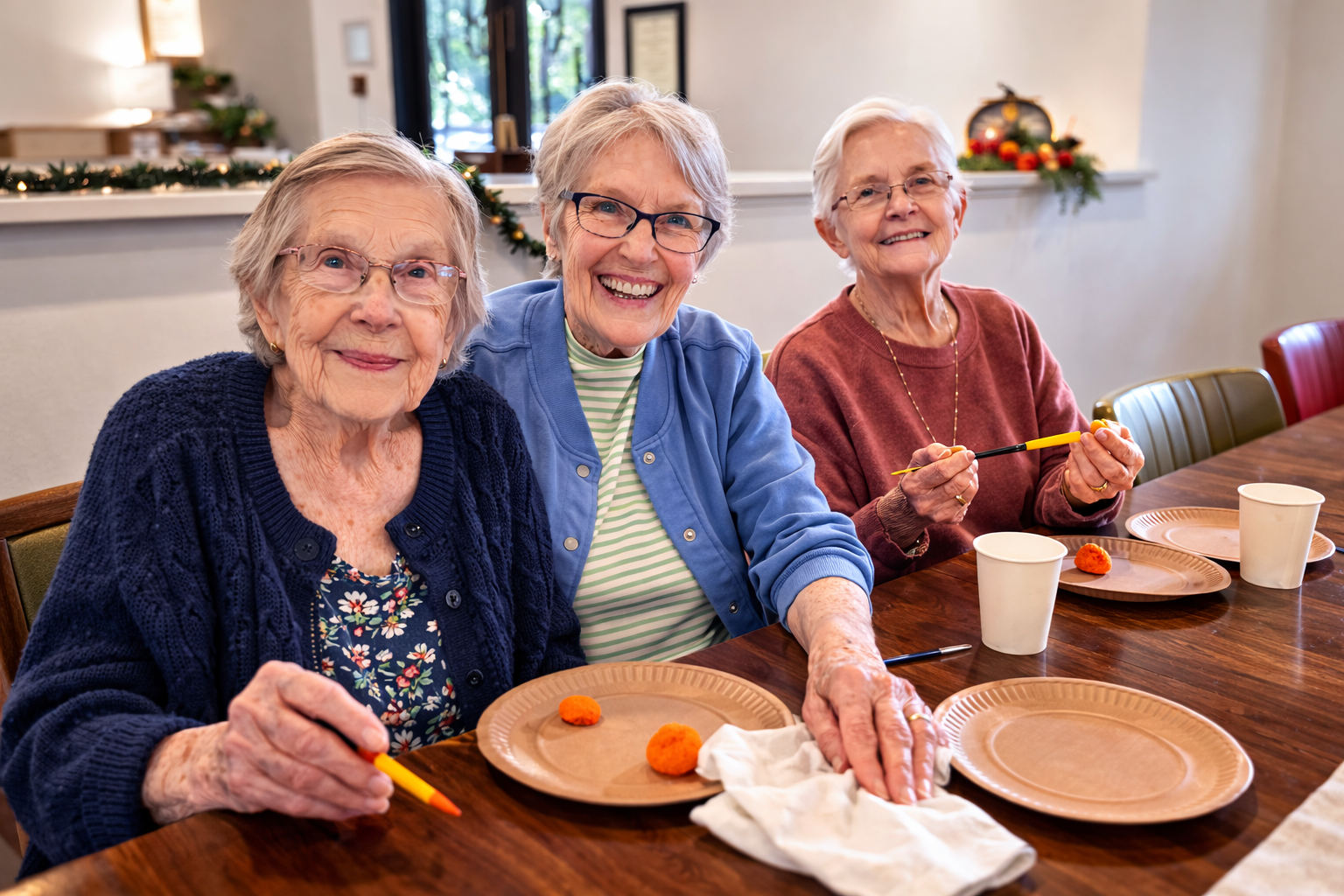 Resident enjoying the community at Tucson Assisted Living Retreat