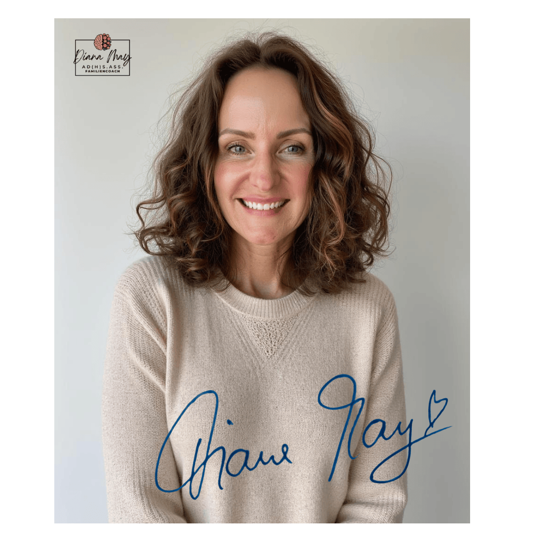 Porträt von Diana May, systemischer Coach für neurodivergente Familien