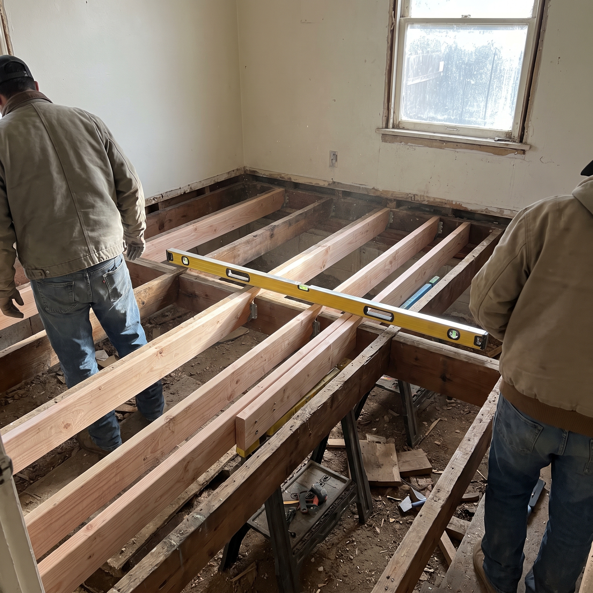 Floor Leveling in Bay Area