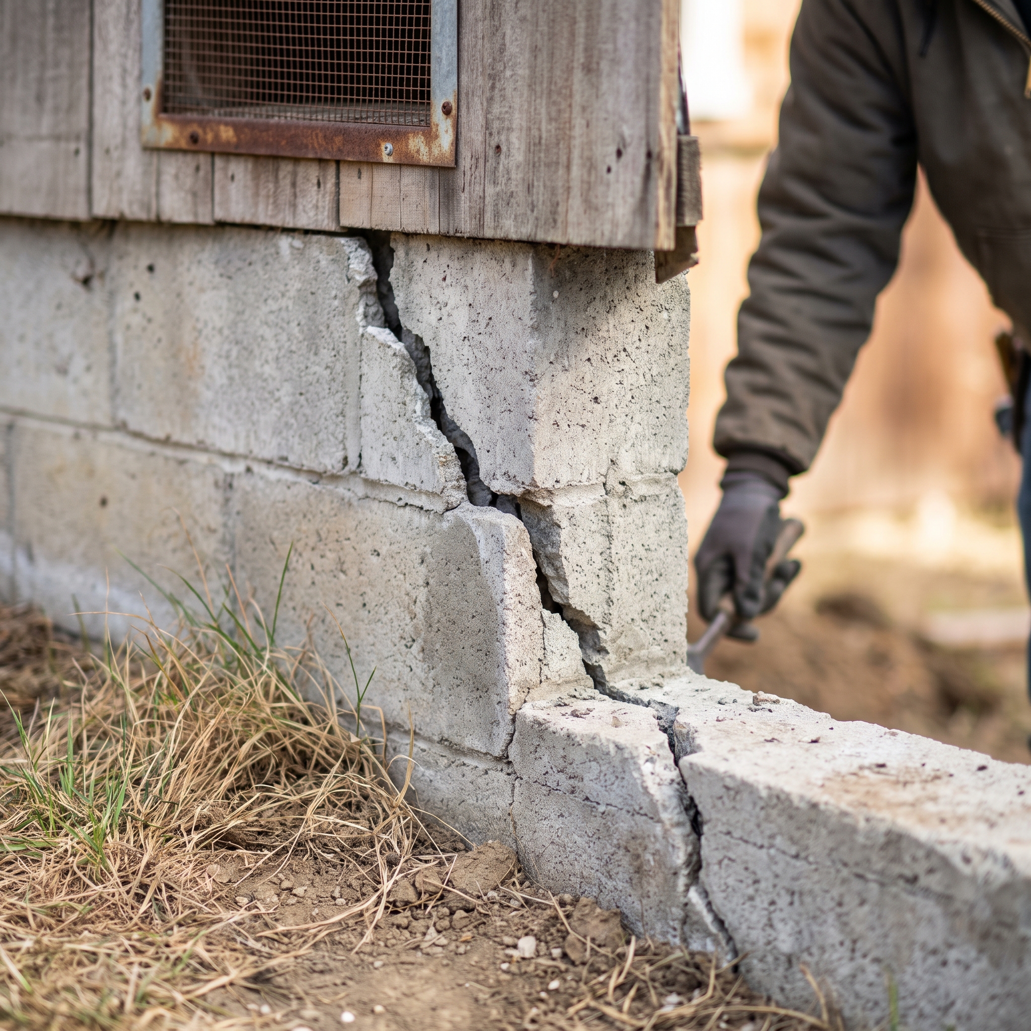 Cracked Foundation Repair in Bay Area