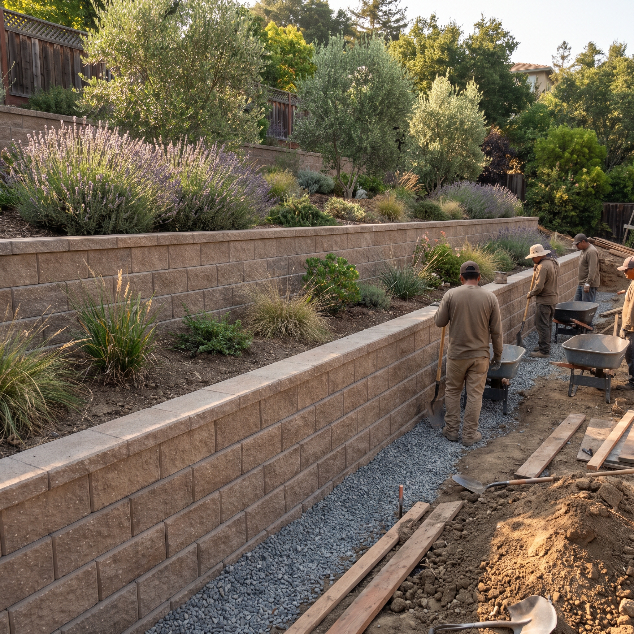 Retaining Walls in Bay Area