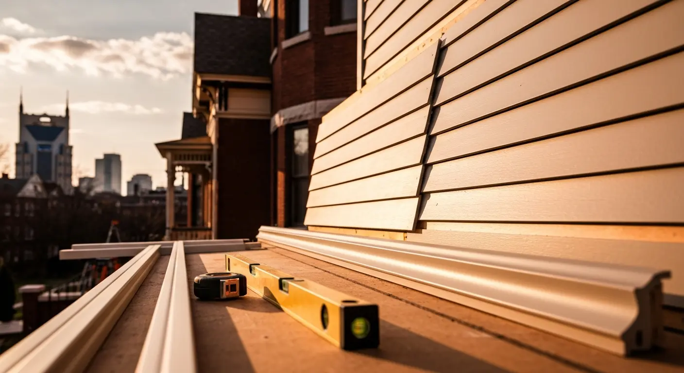 Siding replacement project