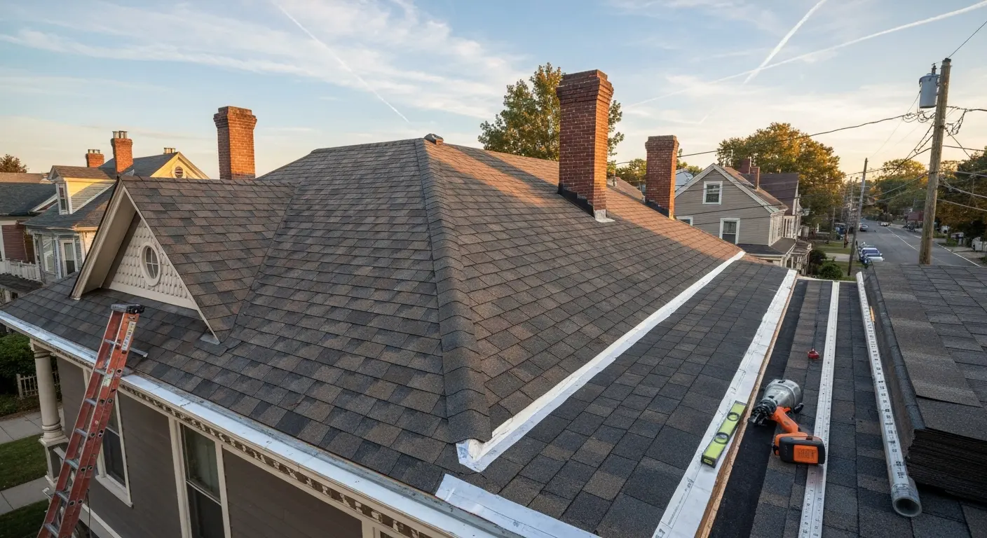 Roof replacement project