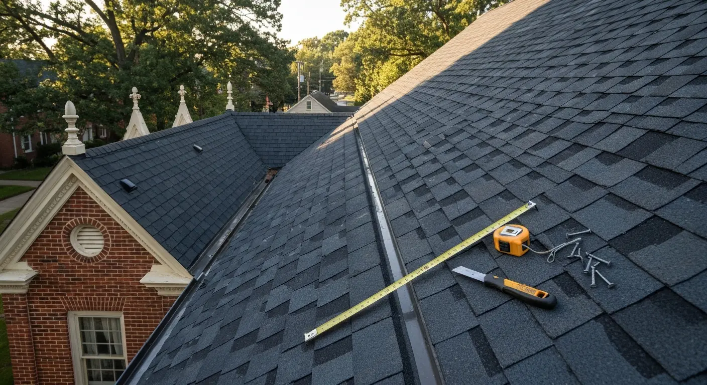 Roof replacement project