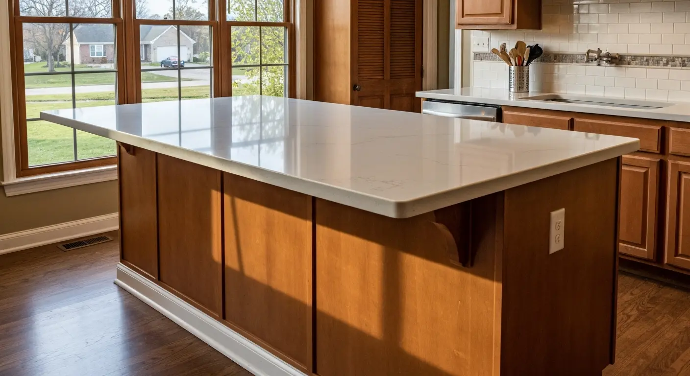 Kitchen island countertop
