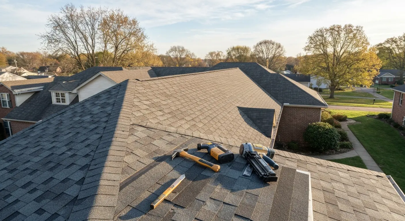 Roof replacement project