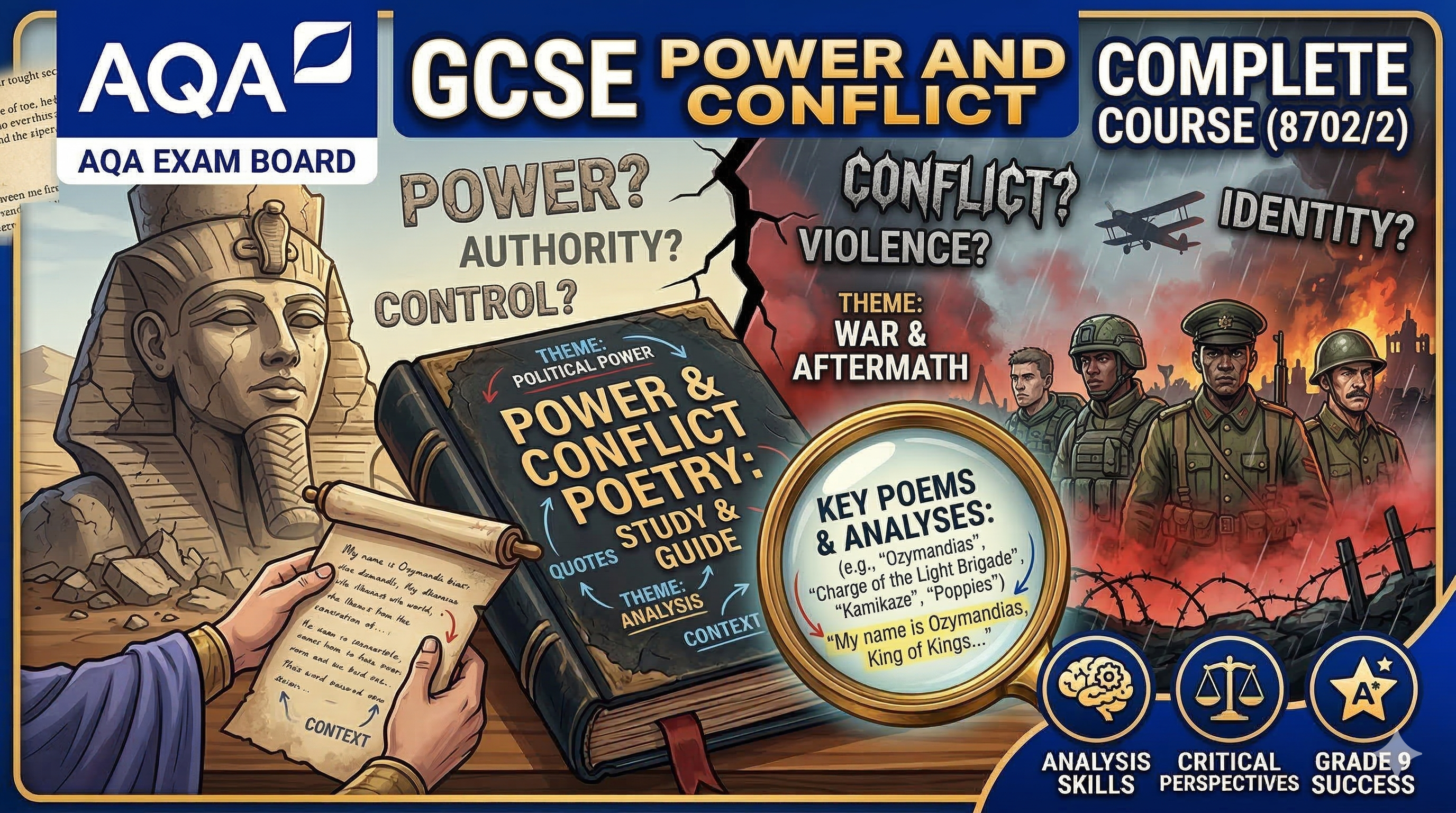 AQA Power and conflict revision course