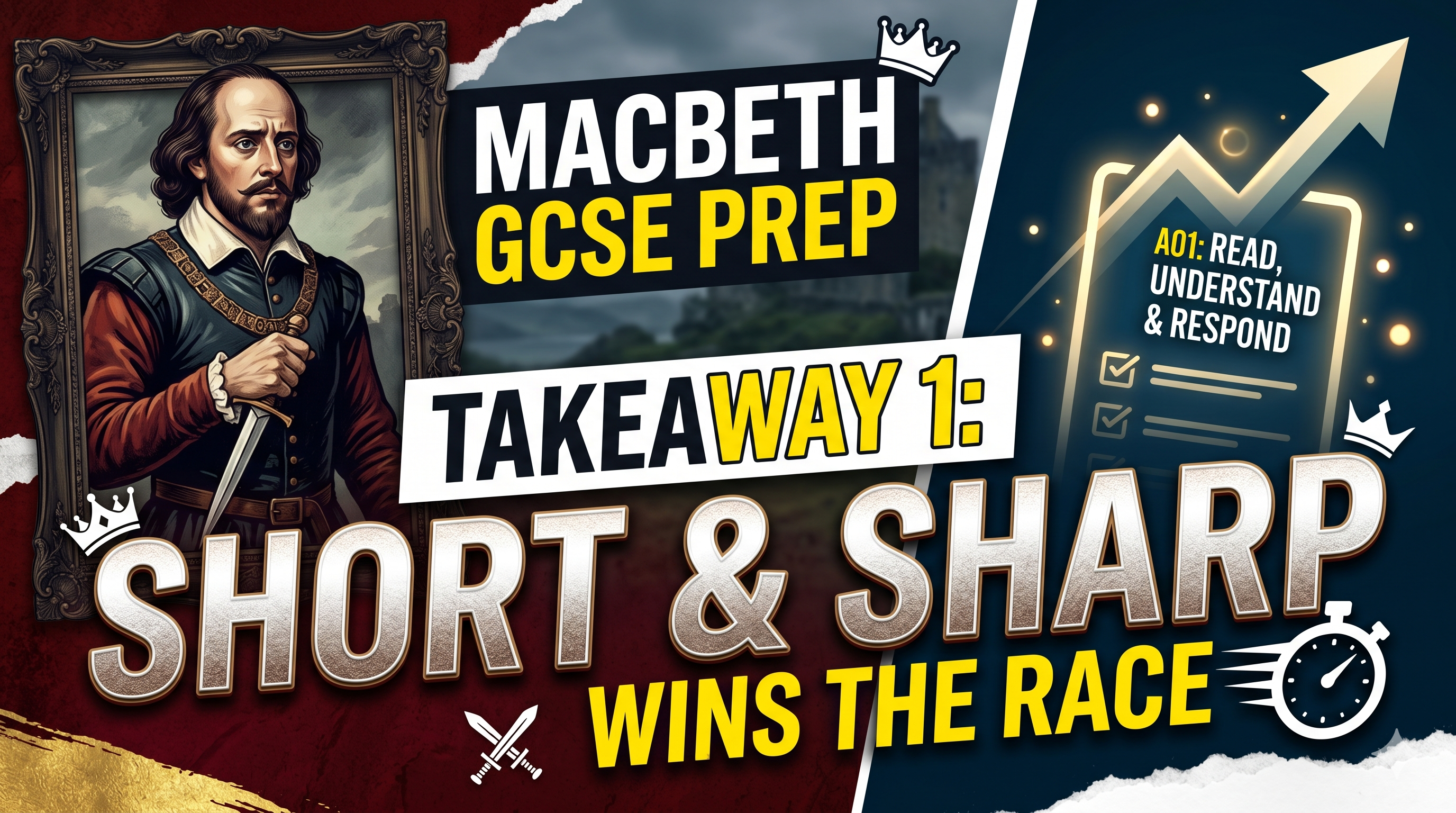 Macbeth GCSE Takeaway 1 - Takeaway 1: Why "Short and Sharp" Wins the Race (AO1) Macbeth GCSE Takeaway 1 - Takeaway 1: Why "Short and Sharp" Wins the Race (AO1)