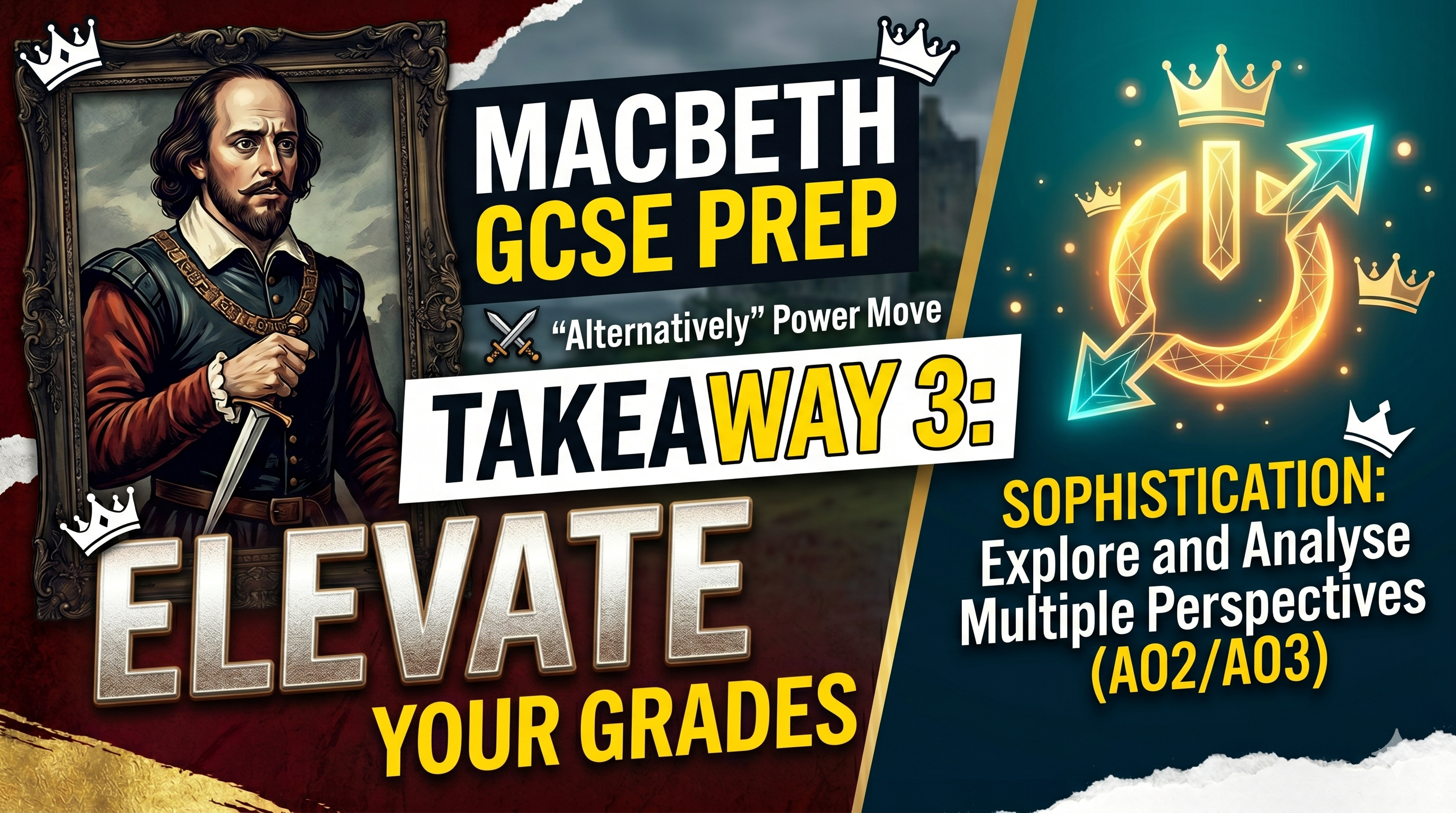 Takeaway 3: The "Alternatively" Power Move (Sophistication) Takeaway 3: The "Alternatively" Power Move (Sophistication)