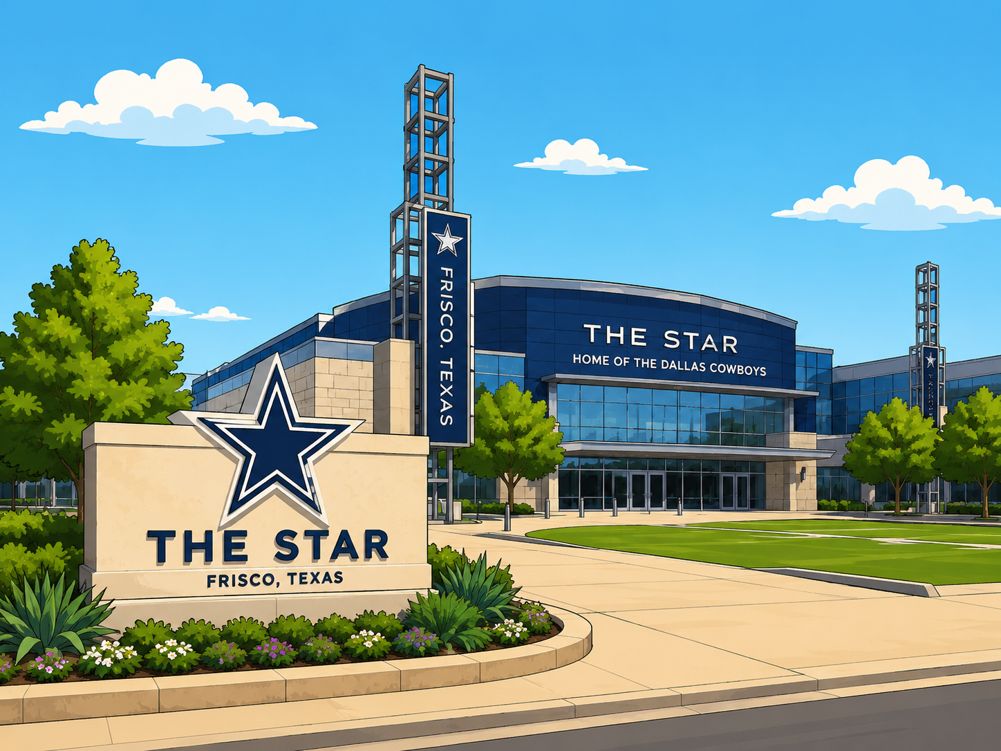 The Star in Frisco, TX, home of the Dallas Cowboys