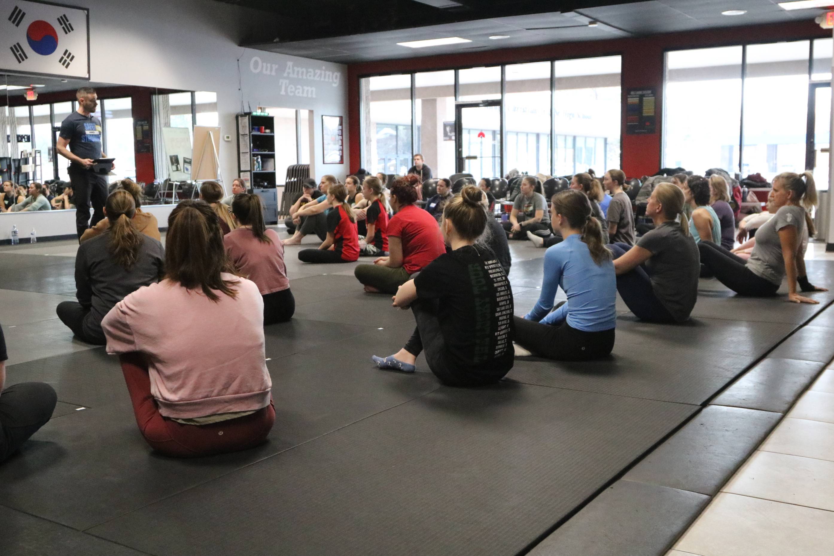 Martial arts training
