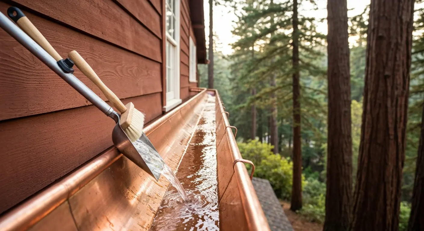 Gutter cleaning service
