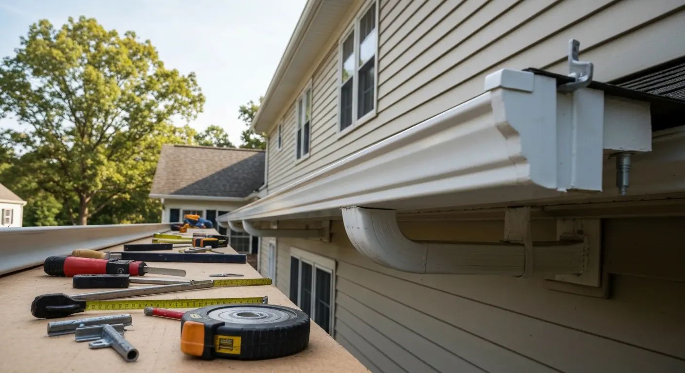 Gutter installation