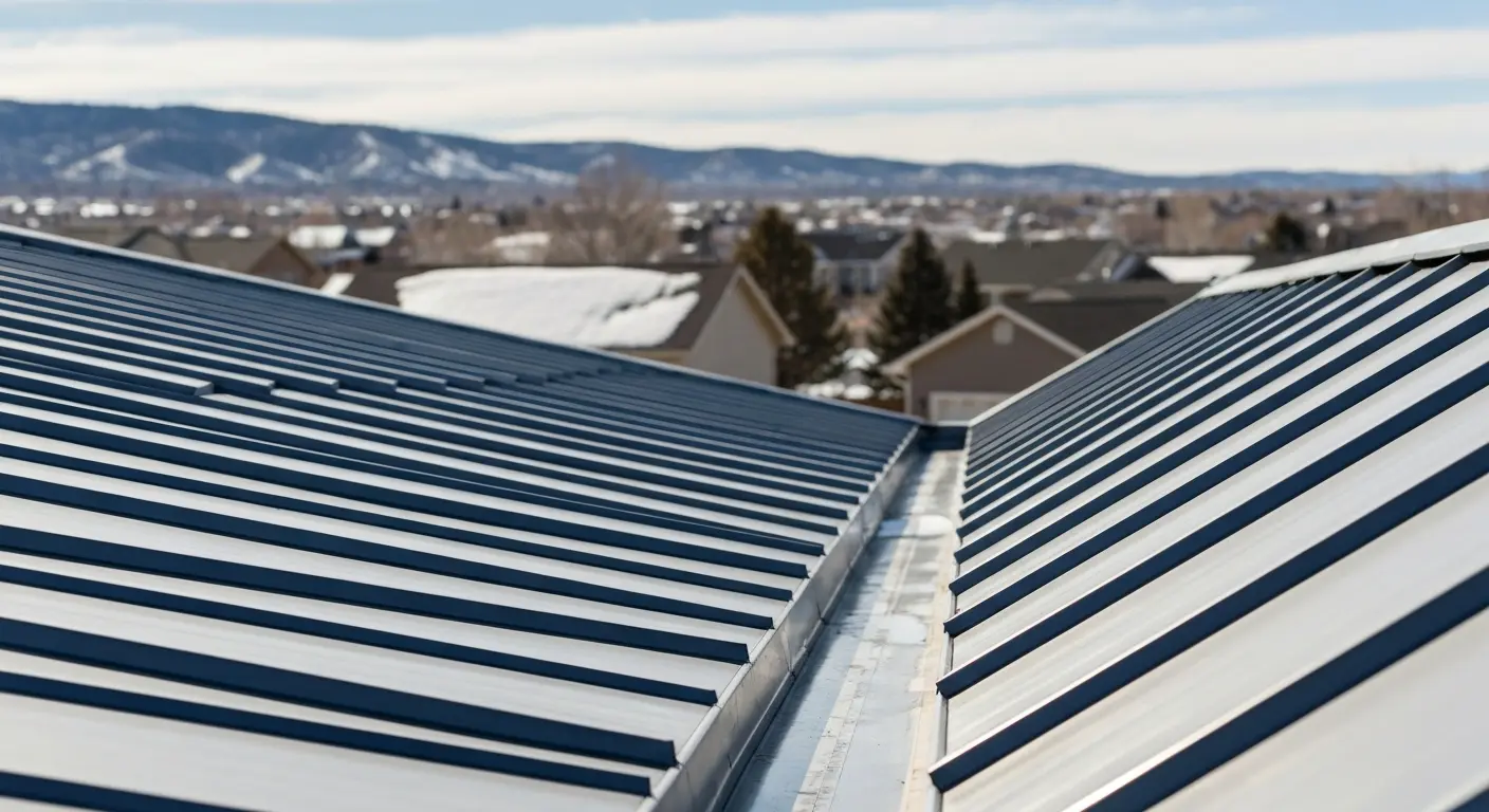 Metal roofing installation