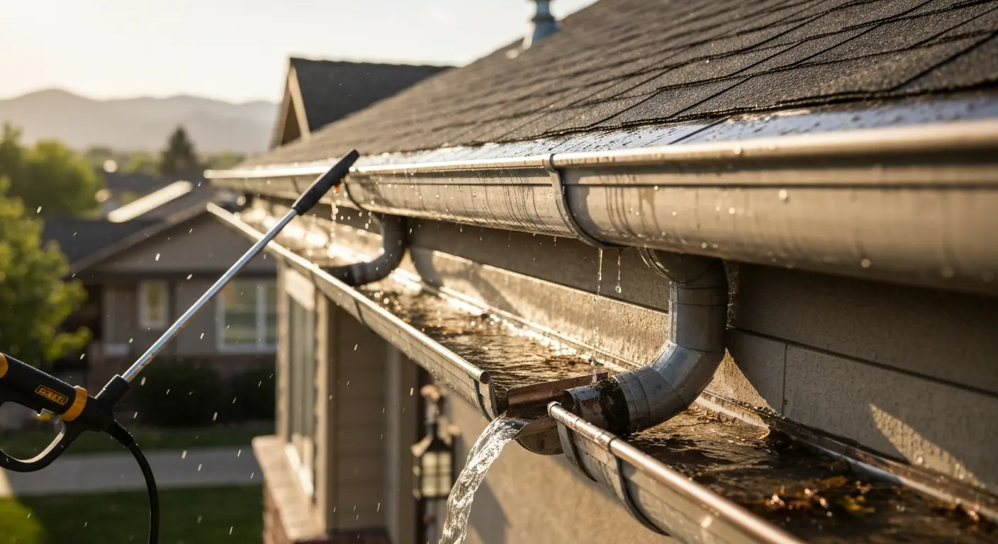 Gutter cleaning
