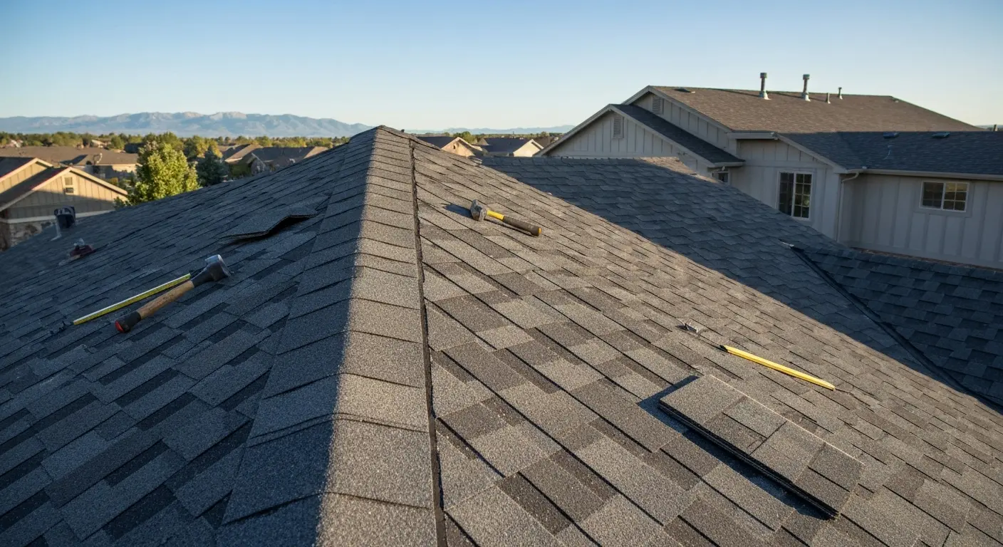Impact-resistant shingles